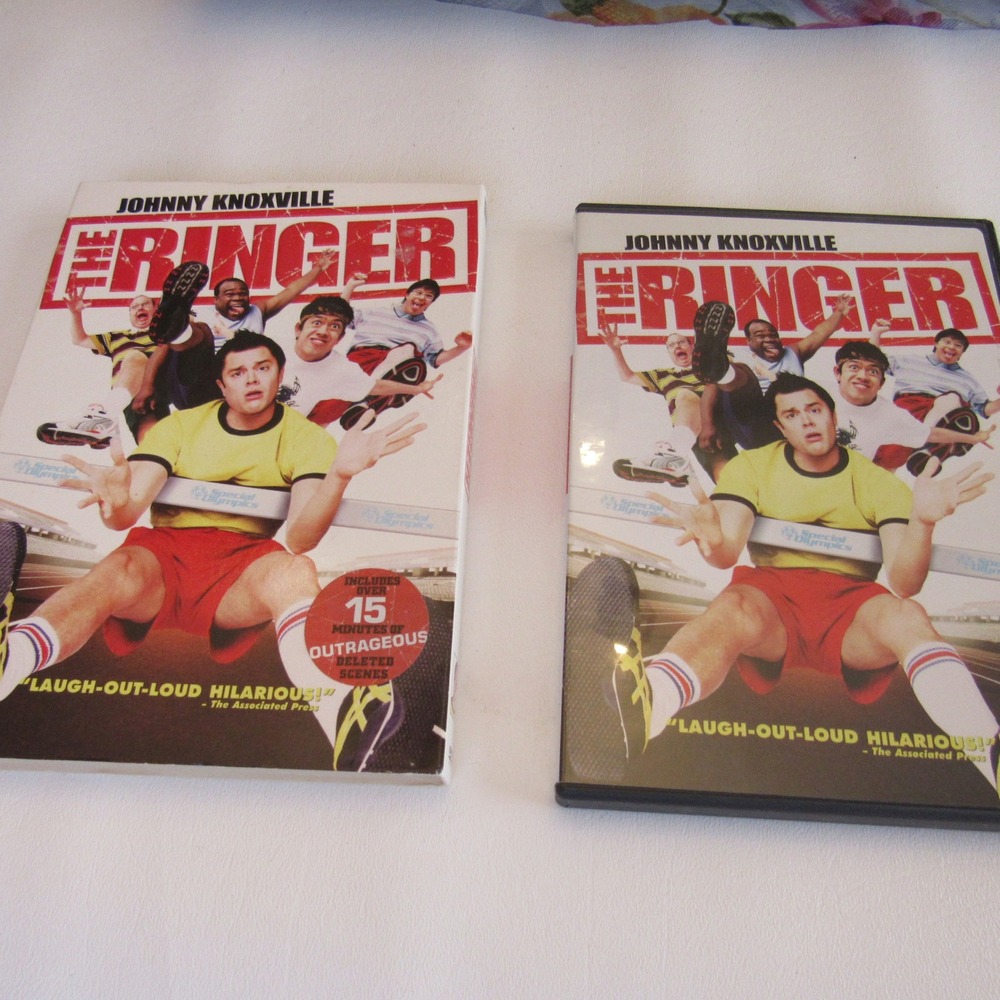 The Ringer DVD Johnny Knoxville 2006 Comedy Movie Widescreen Full Screen Slipcov